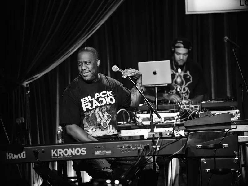 Robert Glasper on stage at Blue Note Los Angeles on opening night