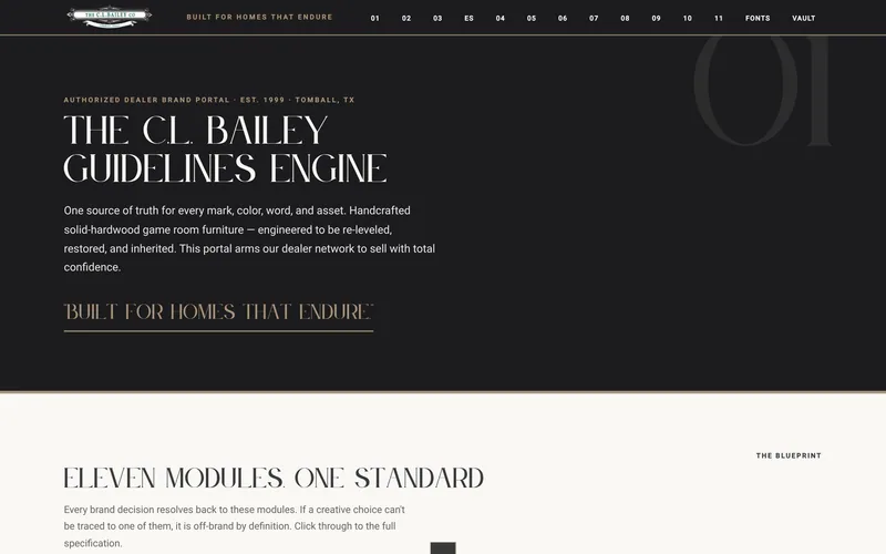 The C.L. Bailey Guidelines Engine home page
