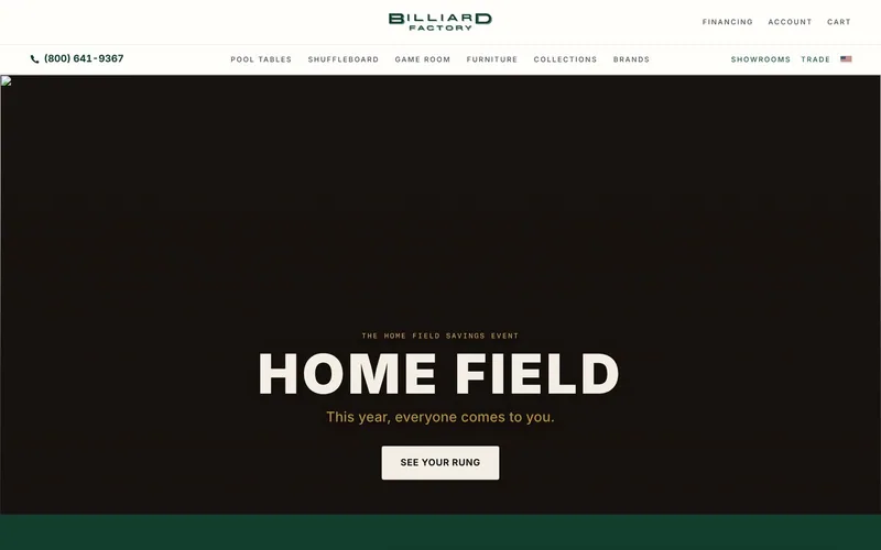 The Home Field hero: HOME FIELD, This year, everyone comes to you