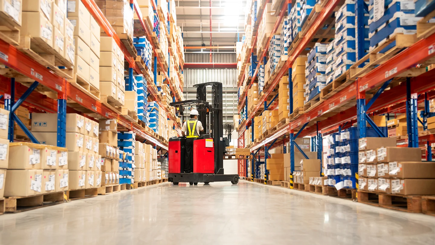 Enterprise operations — corporate office, warehouse, or executive team meeting