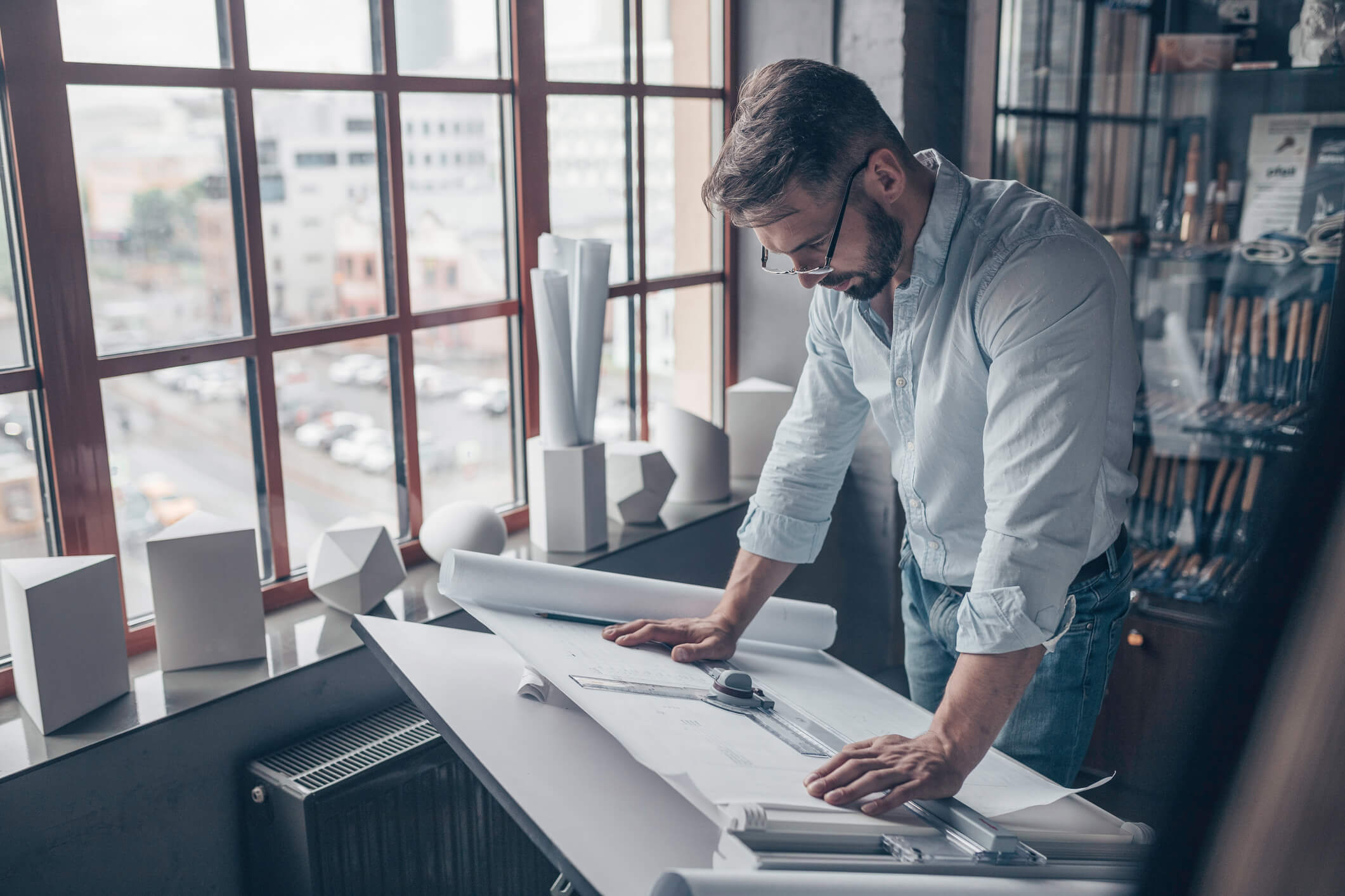 Professional at work — consultant, therapist, or attorney in their practice